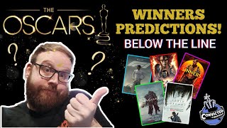 FINAL BELOW THE LINE OSCAR WINNERS PREDICTIONS - 2026