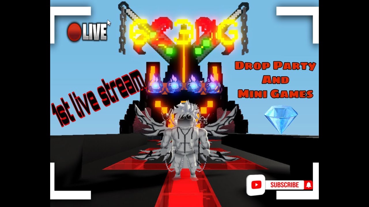 Roblox Island (Live Stream) Drop Party and Mini Games!!