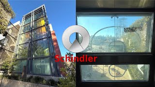 Scenic Schindler 500A Traction Elevators- Bryant/Lytton Garage- Palo Alto, CA