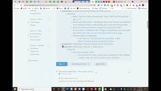 Session 1 overview Profile