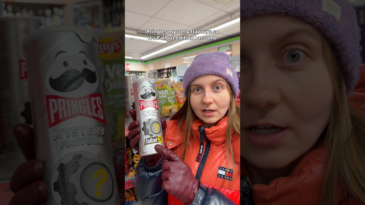 Why does Żabka always have the weirdest limited editions? Found the Fallout edition Pringles 😮