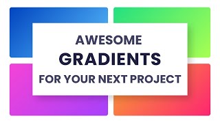 Celebrity 5 Awesome Gradients For Your Next Project #shorts Wealth