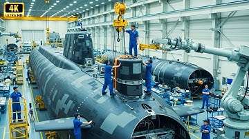 FULL PROCESS | Inside the Secret Nuclear Submarine Factory – How Underwater Giants Are Built