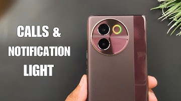 Vivo V30e 5G How To Set Calls & Notification Light | Flash For Calls |