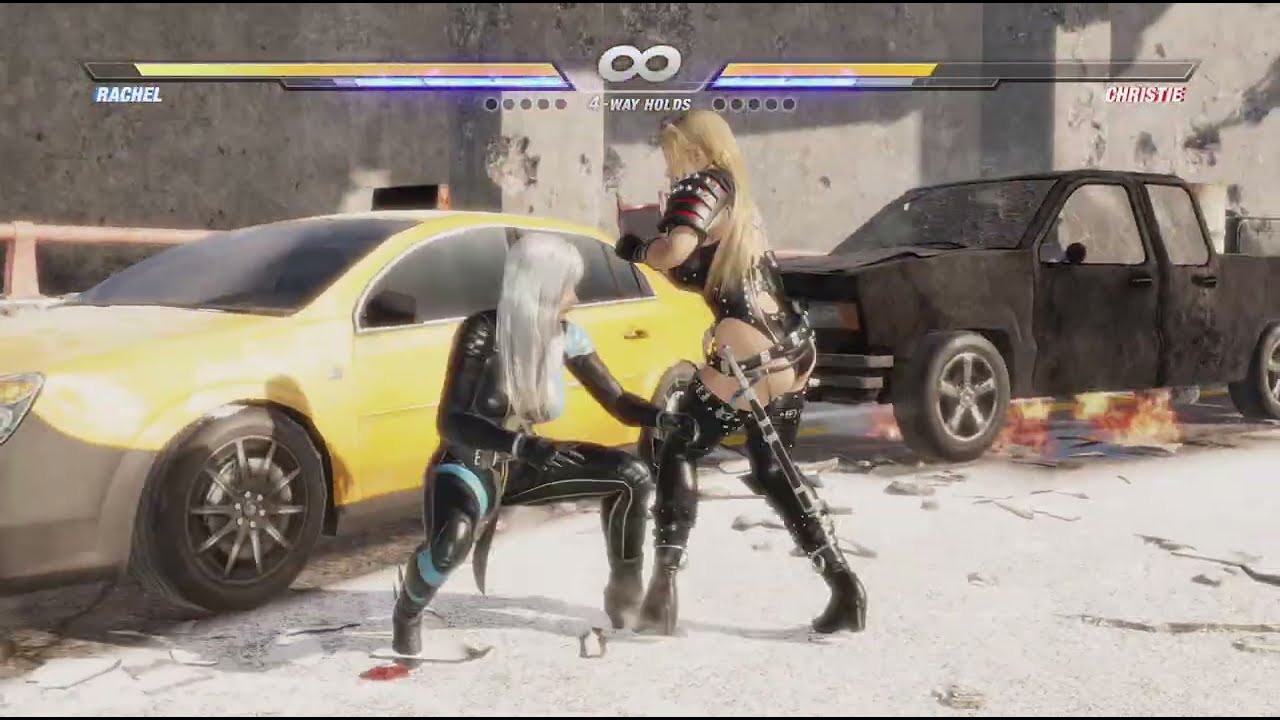 DEAD OR ALIVE 6 Rachel vs Christie