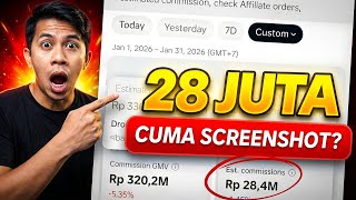 28 Jutabulan Affiliate Tiktok Modal Screenshot  Ai 