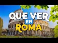 🧳️ TOP 10 Que Ver en Roma 🍕 Guía Turística Que Hacer en Roma