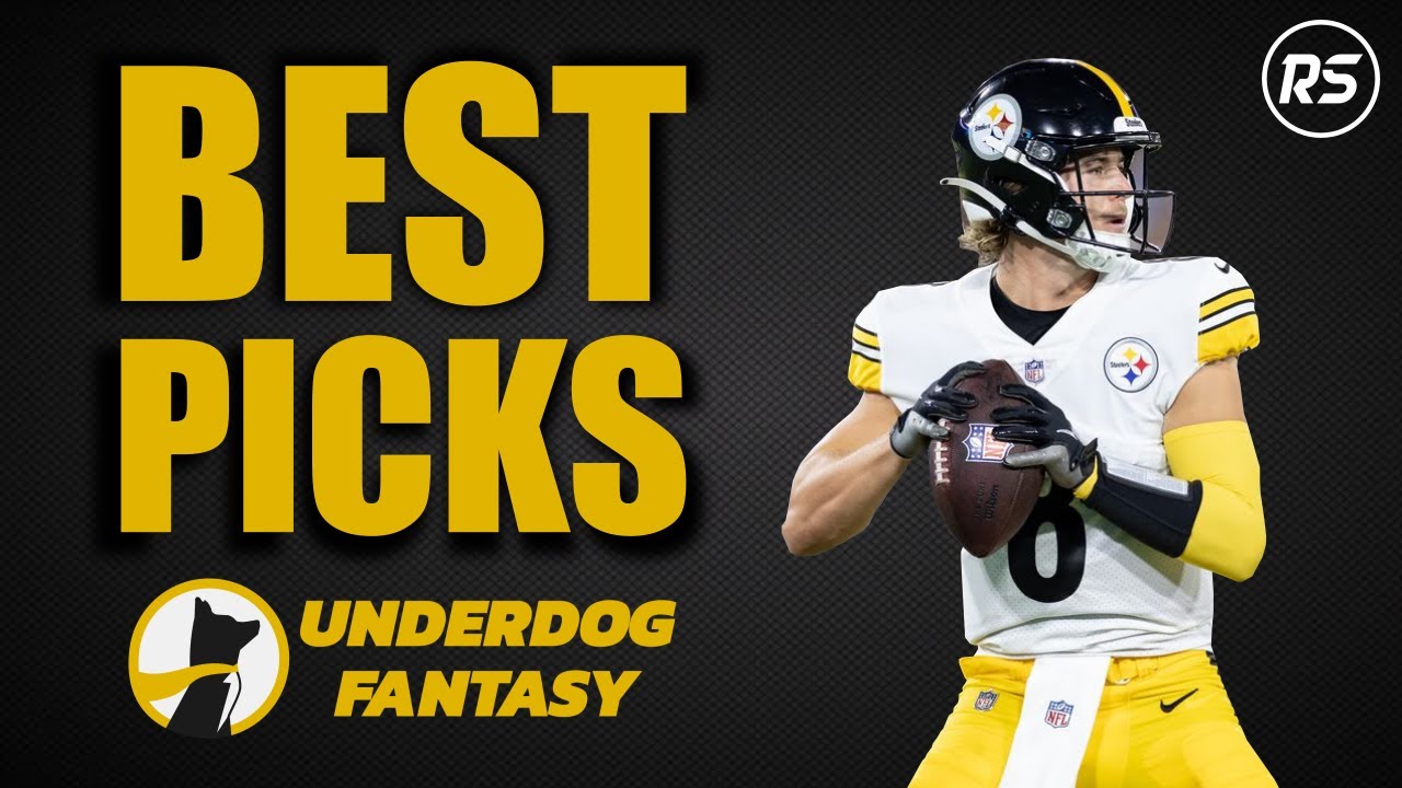 UNDERDOG NFL PICKS TODAY NFL PRESEASON WEEK 3 (8/27) NFL PLAYER