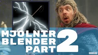 Year 11 - Creating Mjolnir in Blender - Part 2 - Modelling the Hammer Head