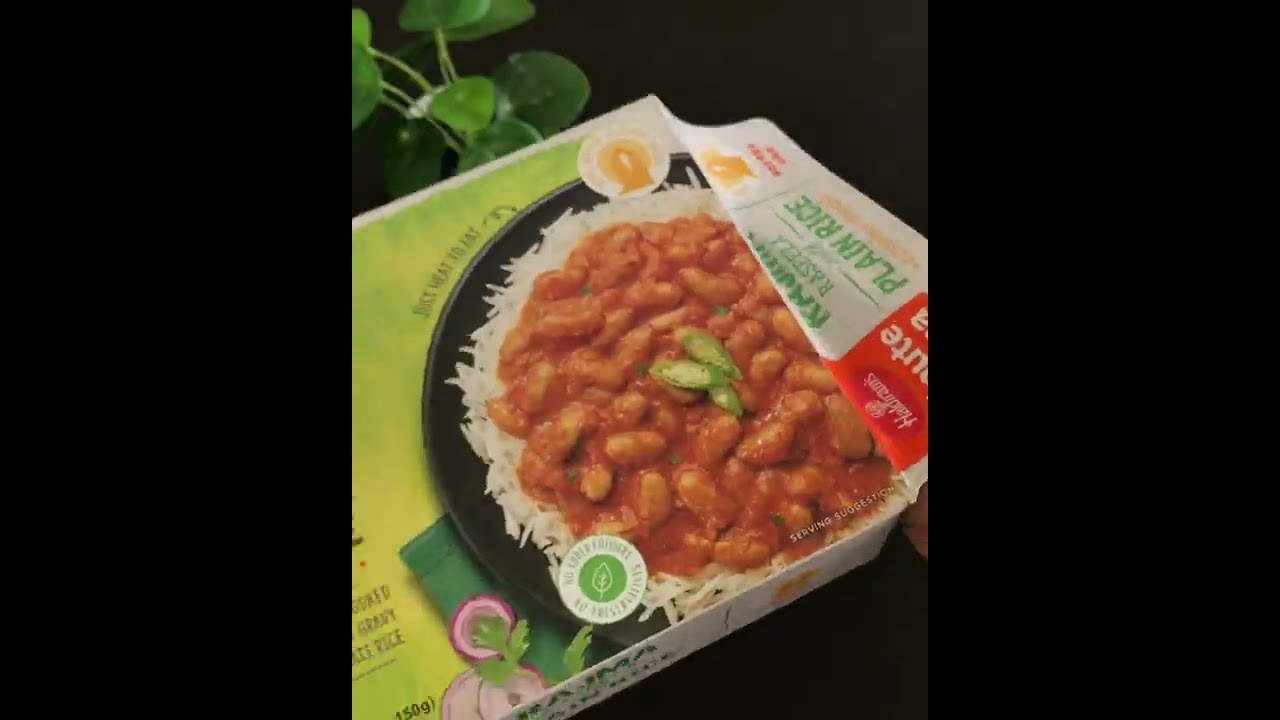 Haldiram's Rajma Chawal Combo Pack | Best Ready to Eat Indian Meals | Food Chor Product Review