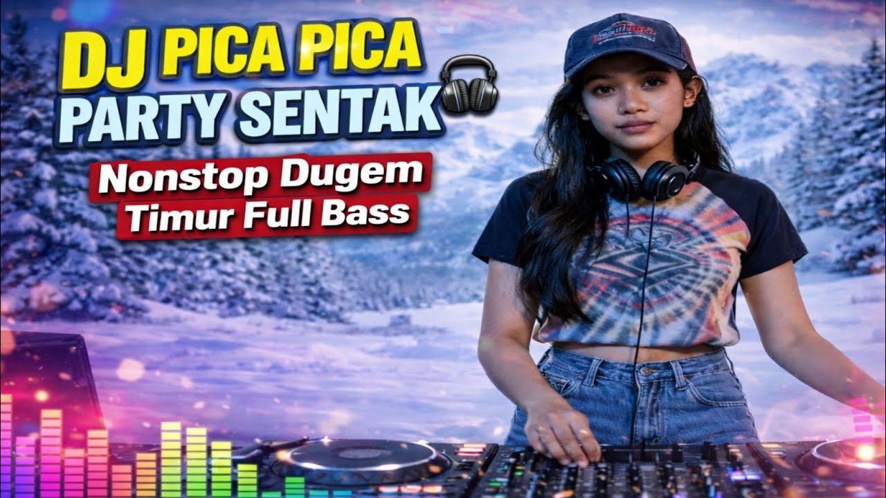 DJ PICA PICA PARTY SENTAK 🎧 Nonstop Dugem Timur Full Bass