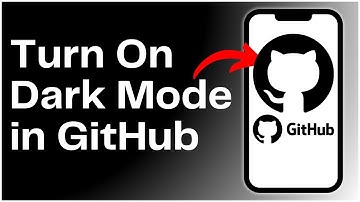 How to Turn On Dark Mode in GitHub 2024