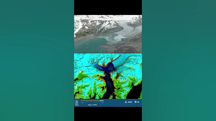 This Glacier Is Disappearing Faster Than Almost Any Other | NASA Time-Lapse (1986–2024)
