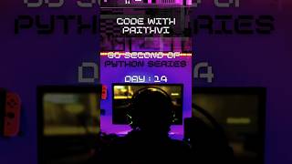 Day 14 - 🧠 Master These 11 List Methods in 1 Minute |#codewithprithvi #coding #programming #shorts