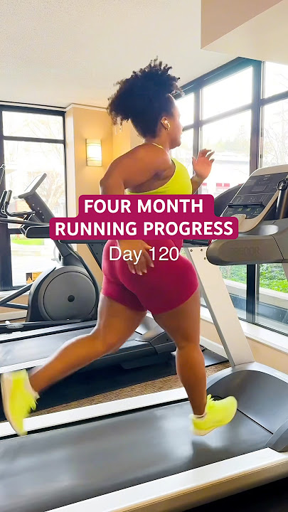 DAY 1 vs DAY 120 - My 4 month running progress is CRAZY #running
