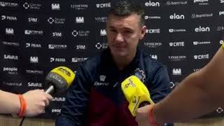 Entrevista do Técnico William De Mattia | Pós-jogo Santa Cruz x CAXIAS