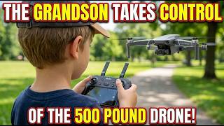 5 Year Old Grandson Becomes Drone Pilot And Videographer!