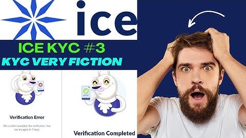 ice Network KYC Step 3"ice Network KYC Complete" ice Network KYC 