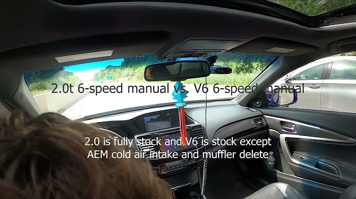 Honda Accord Sport 2.0t Manual vs Honda Accord V6 Manual