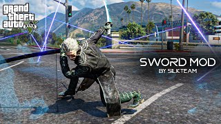 GTA 5 - Ultimate Samurai Swordman Mod First Release Gameplay