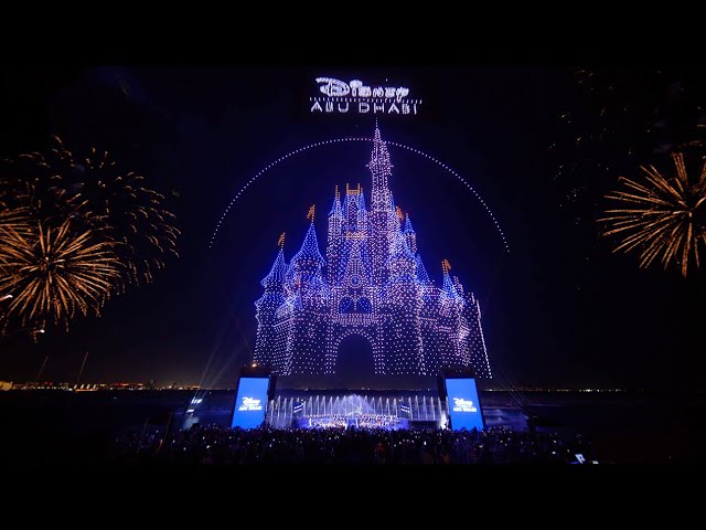 9,000-drone show to celebrate the start of work on Disneyland Abu Dhabi
