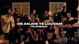 Video thumbnail of "OS ANJOS TE LOUVAM | Grupo Versos | (Playback)"