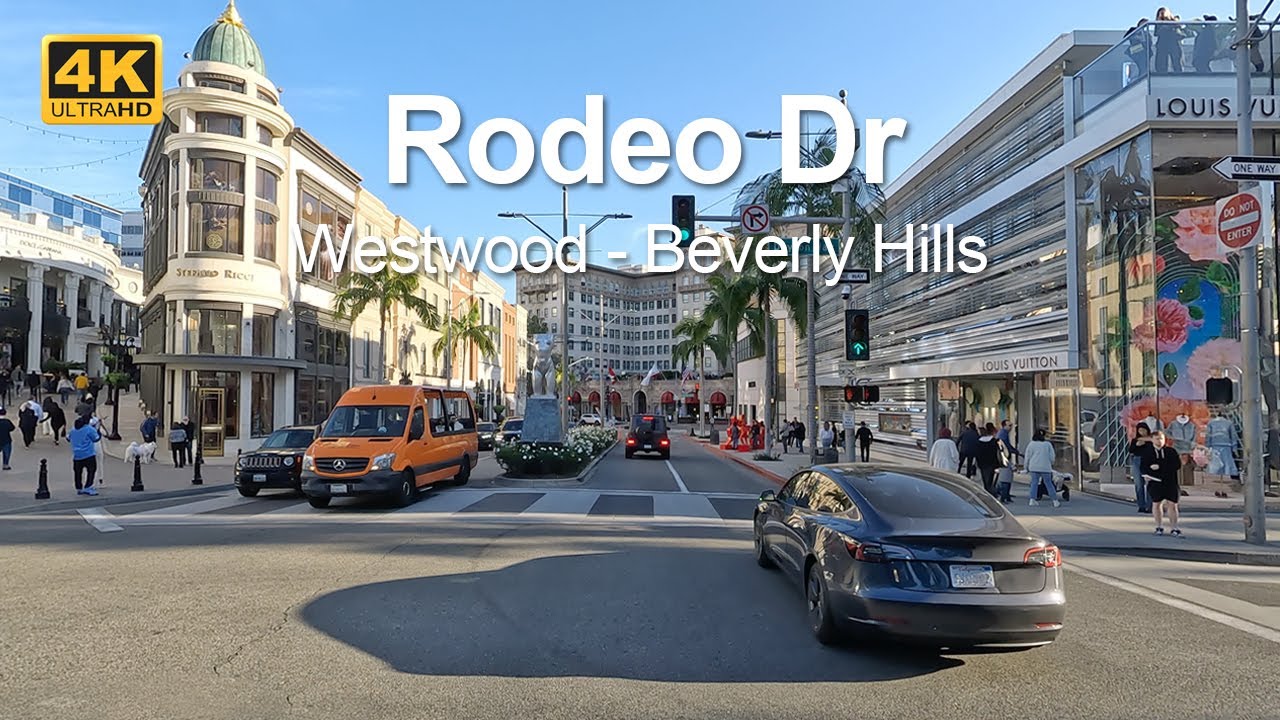 4K Drive | Enjoy the luxury paradise of Beverly Hills and Rodeo Drive ...