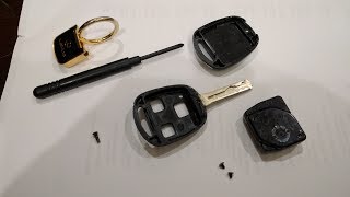 Lexus IS300 key replace battery fob by froggy