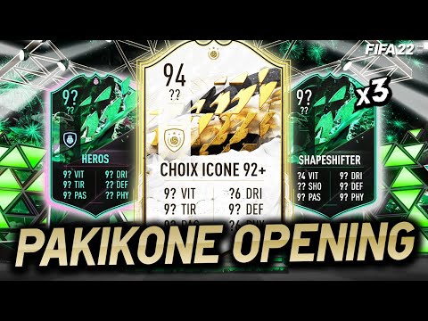 TRIPLE PACK ICONE & SHAPESHIFTERS ? PACK OPENING FIFA 22
