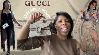Unboxing • Gucci Dionysus (top handle) Review • What Fits Inside