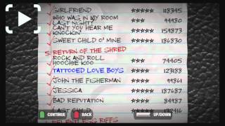 Guitar Hero 2 song list