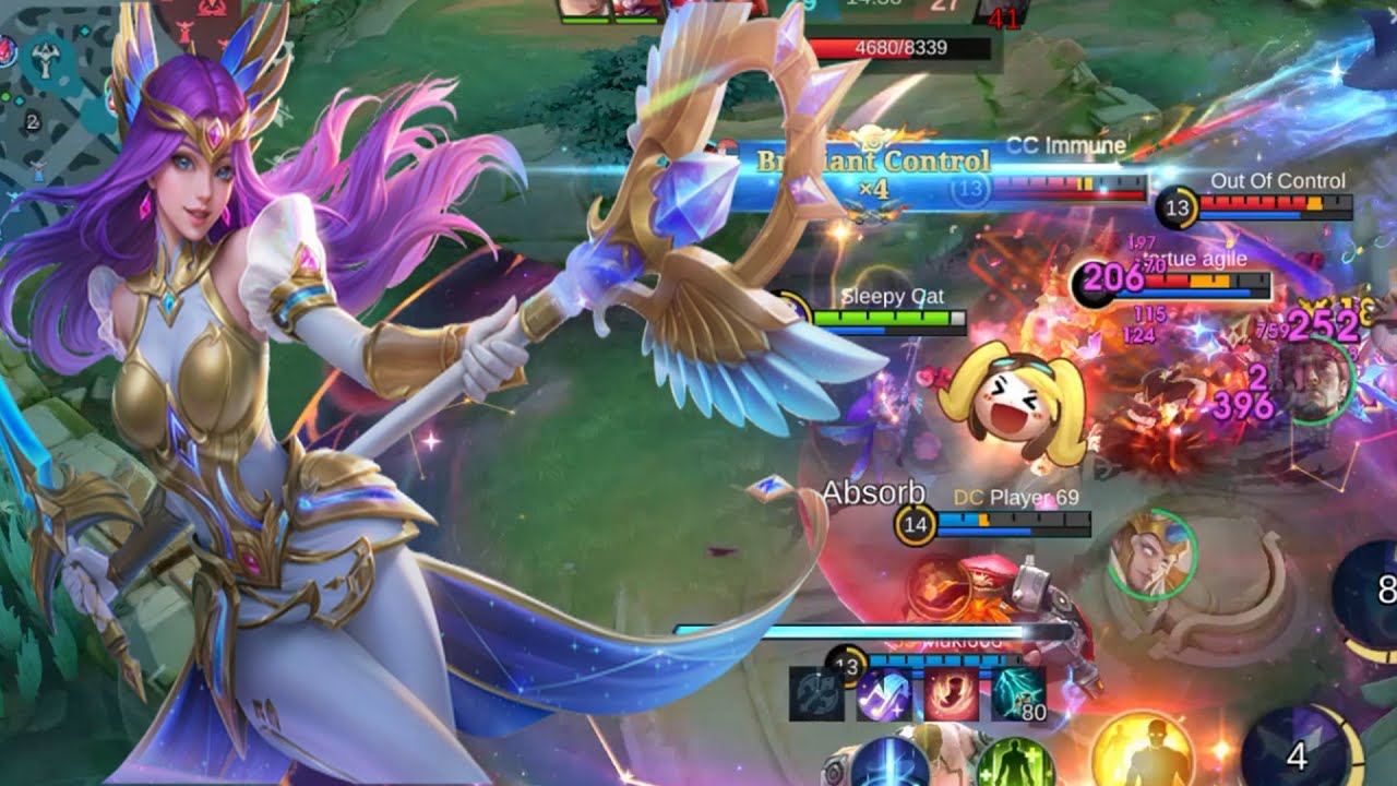 Одетта Дева немилосердна — врагам некуда бежать — мобильные легенды