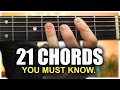 21 Guitar Chords Every TRUE Guitarist MUST Know..
