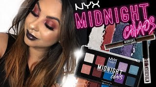 Nyx Midnight Chaos Makeup Tutorial Arielhopemakeup