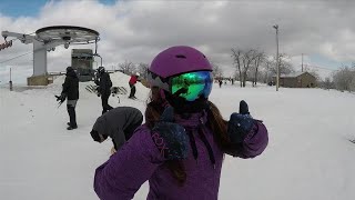 VLOG | Snowboarding at Mountain Creek (it was ICY!)