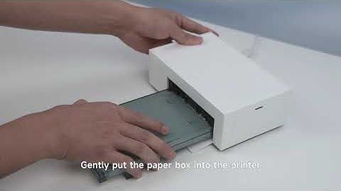 Mobile skin printer operation tutorial