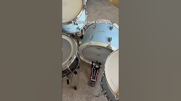 🤯Use these tom tuning secret settings!