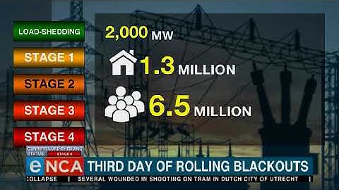 Third day of rolling blackouts