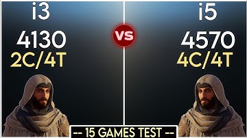 i3 4130 vs i5 4570 - Test In 15 Games - How Big The Real Difference ?