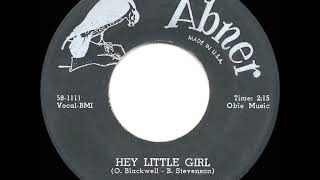 Video thumbnail of "1959 HITS ARCHIVE: Hey Little Girl (In The High School Sweater) - Dee Clark"