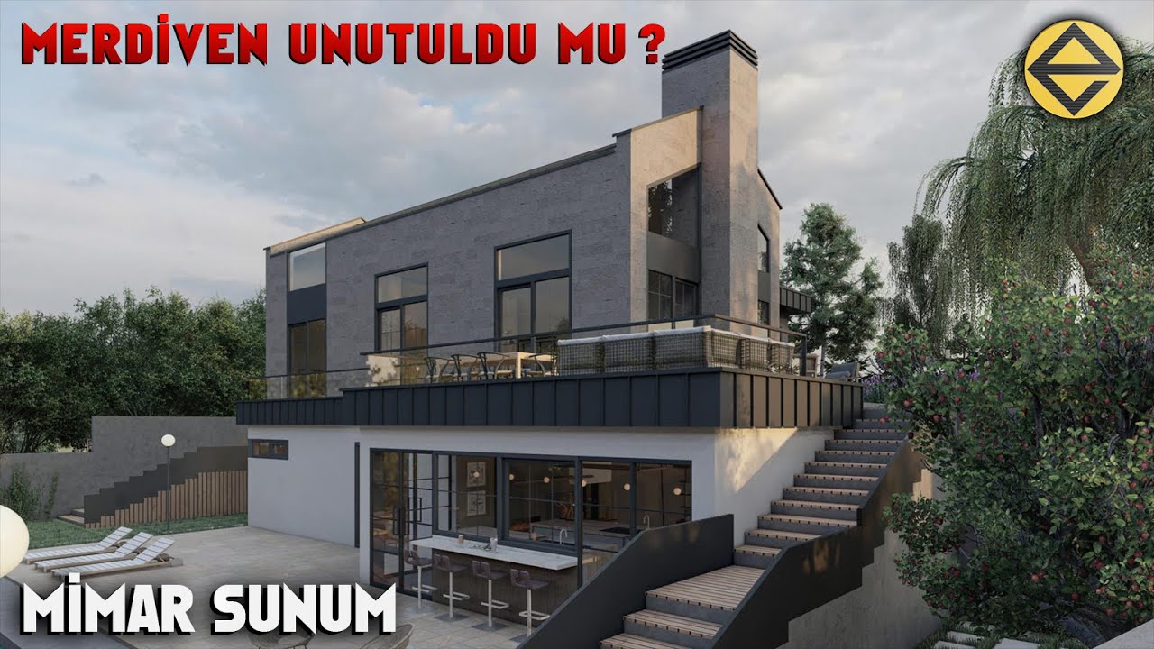 HER AÇISI İLE SİZİ ŞAŞIRTACAK BİR VİLLA (EV) TASARIMI ! YouTube