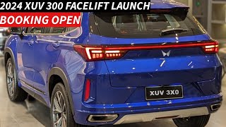 MAHINDRA LAUNCH XUV300 FACELIFT IN INDIA 2024 | PRICE, FEATURES, LAUNCH DATE | UPCOMING CARS