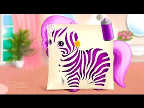 Pony Sisters in Hair Salon - Horse Hairstyle Makeover - magic animals