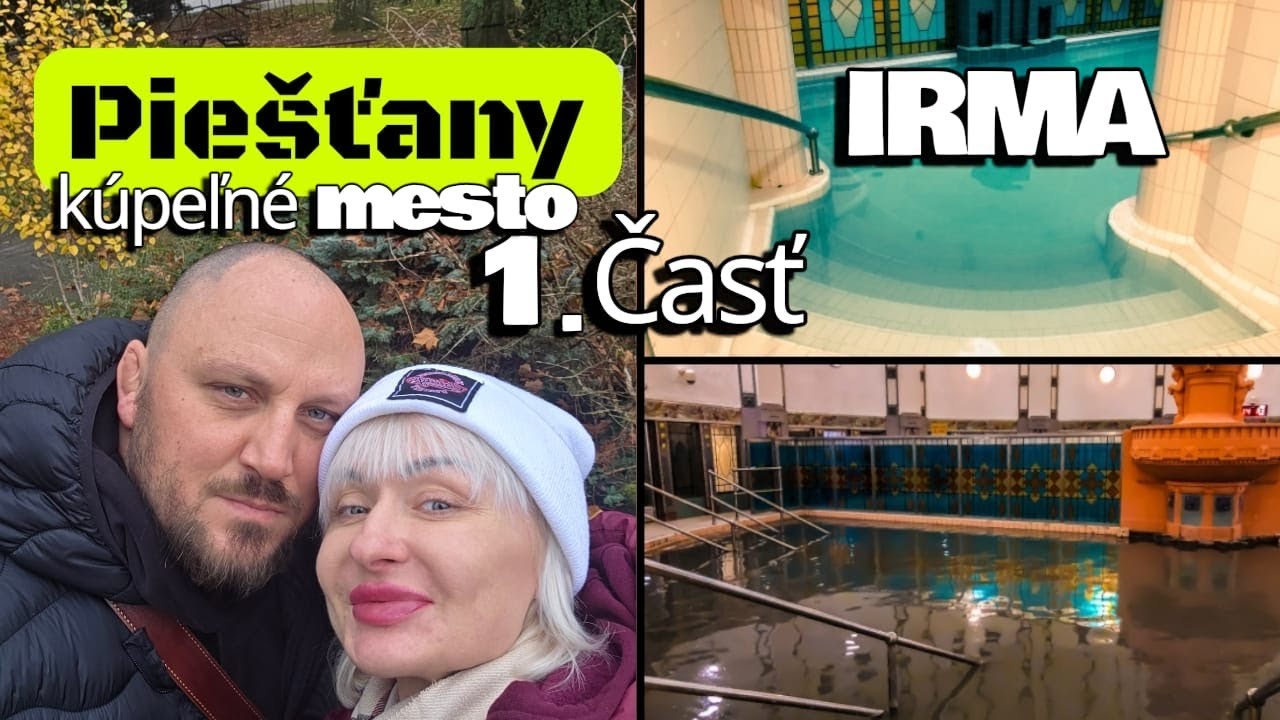 Piešťany-Kúpelné Mesto 1/2 (Cesta a ubytovanie v malom Apartmáne)