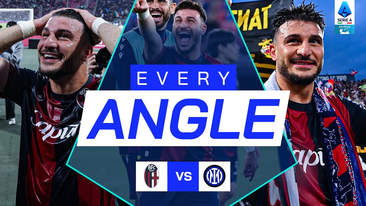 Orsolini's Stunning Bicycle Kick | Every Angle | Bologna-Inter