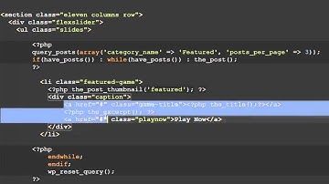 Responsive Wordpress Theme Tutorial   Part 9   FlexSlider + WordPress Loop