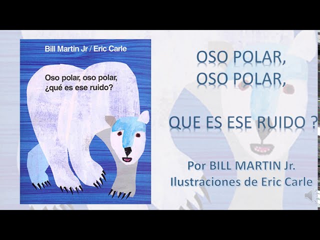 Oso polar, oso polar, ¿qué es ese ruido? (HCDJ-9780805064278