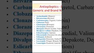 Antiepileptic Drugs Classification-1- 2024
