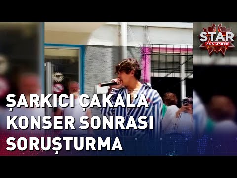 Şarkıcı Çakal'a Konser