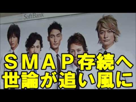 ＳＭＡＰ存続へ世論が追い風に…事務所内でも「世論の盛り上がり無視できない」の声浮上